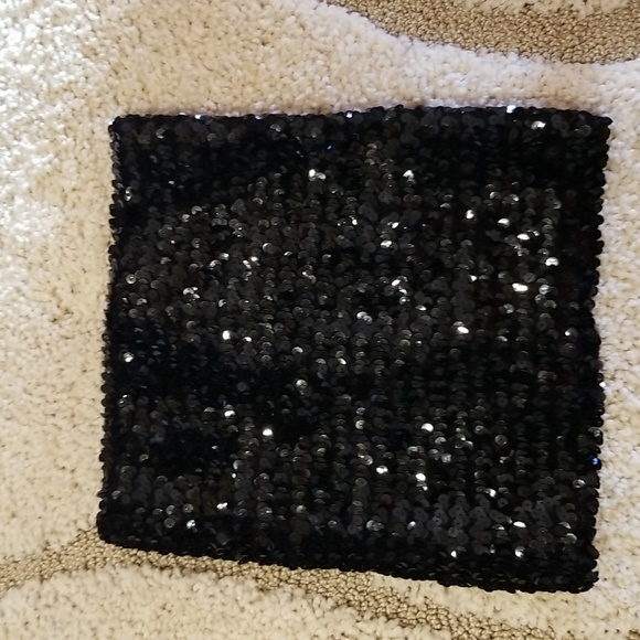 Strapless sequined top - Picture 7 of 7